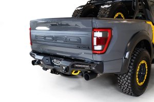Ford Raptor Bumper - Rear - Addictive Desert Designs - HoneyBadger - Hammer Black - `21-`22